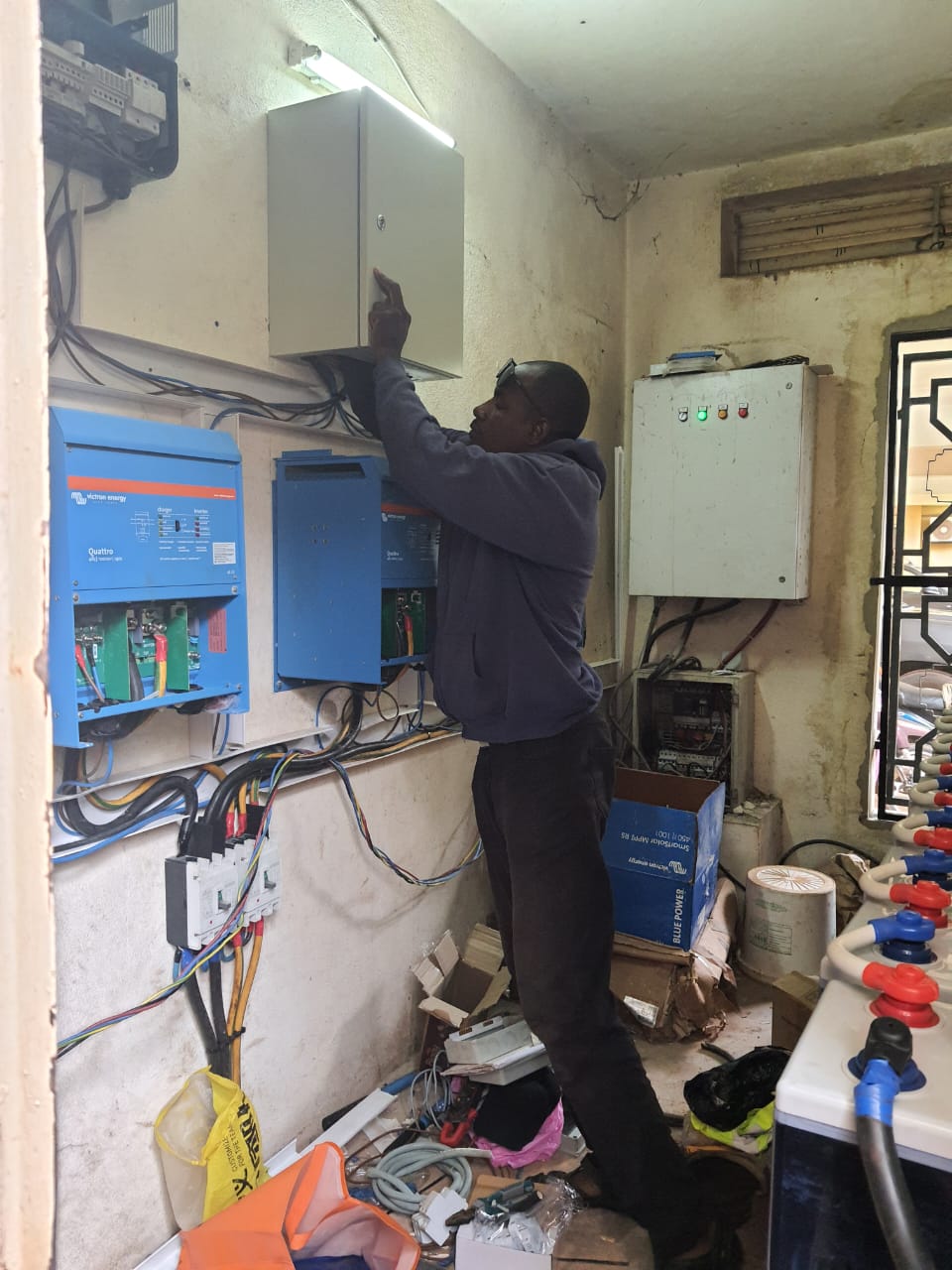 Projet MOHA COM - Armoire électrique et distribution BT